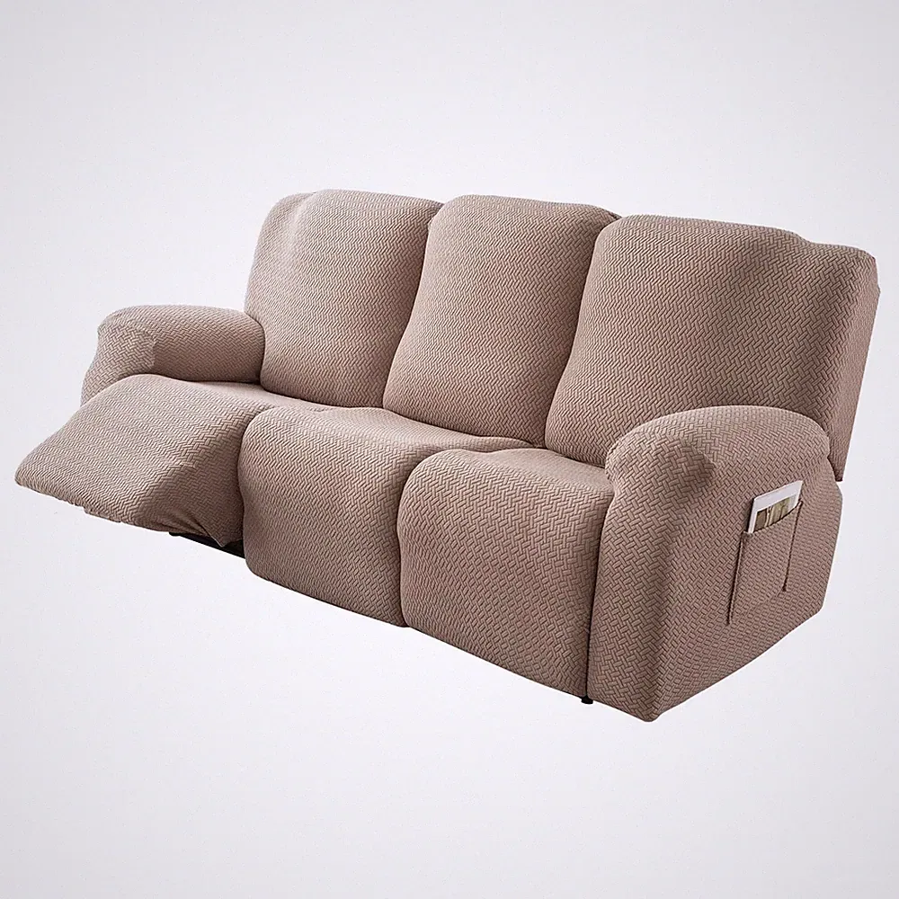 Genina Recliner Cover Stretch Sofa Slipcover for Reclining Couch - All Sizes