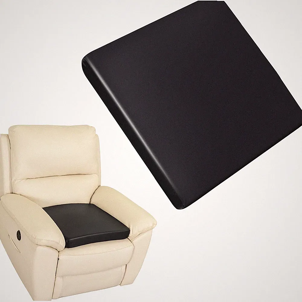 Recliner Cushions for Elderly, Waterproof PU Leather Seat Cushion, 20X20X3 In...
